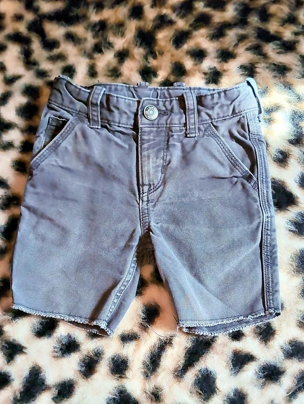 babyGap Boys Gray Shorts Size 18-24 Months